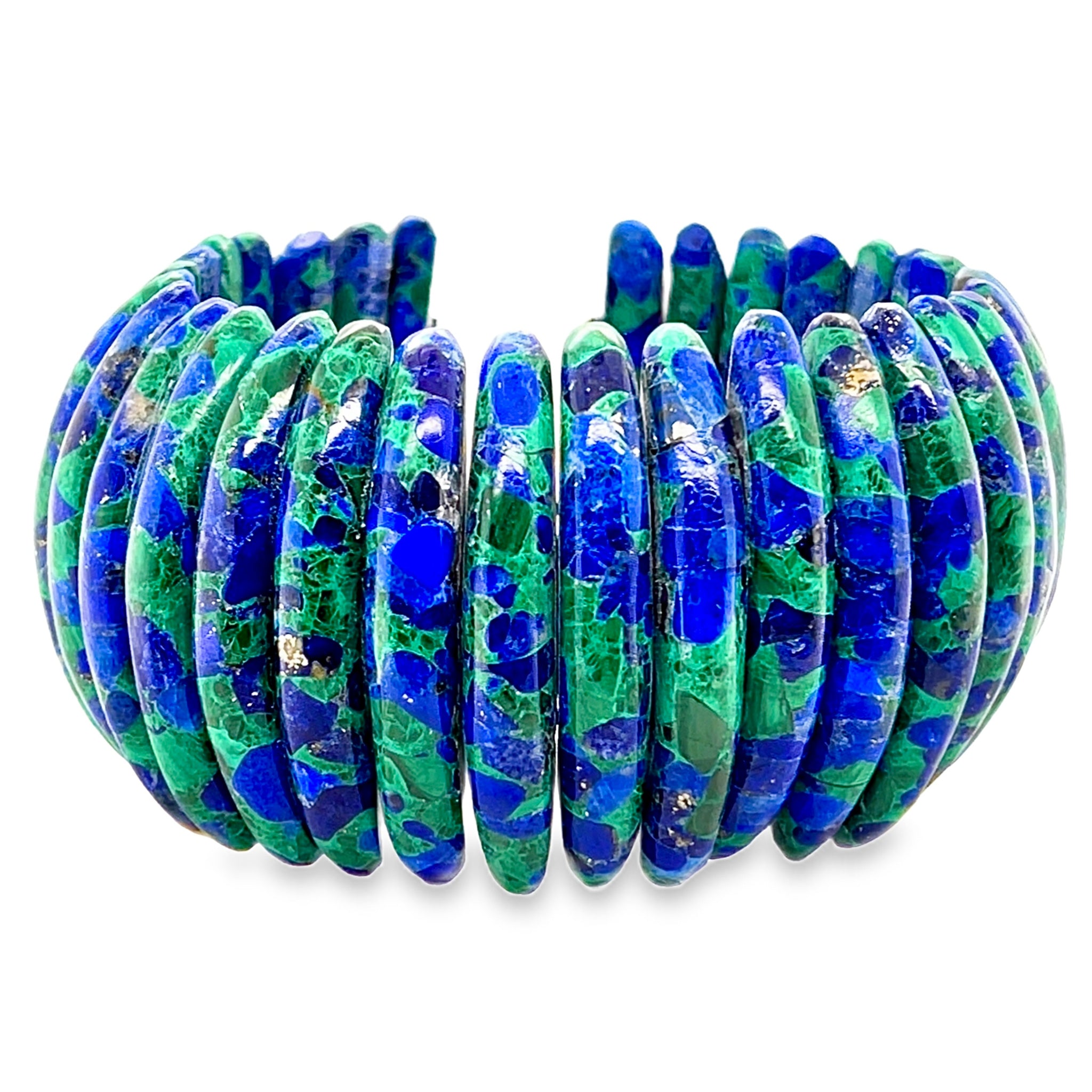 Azurite Bangle Bracelet