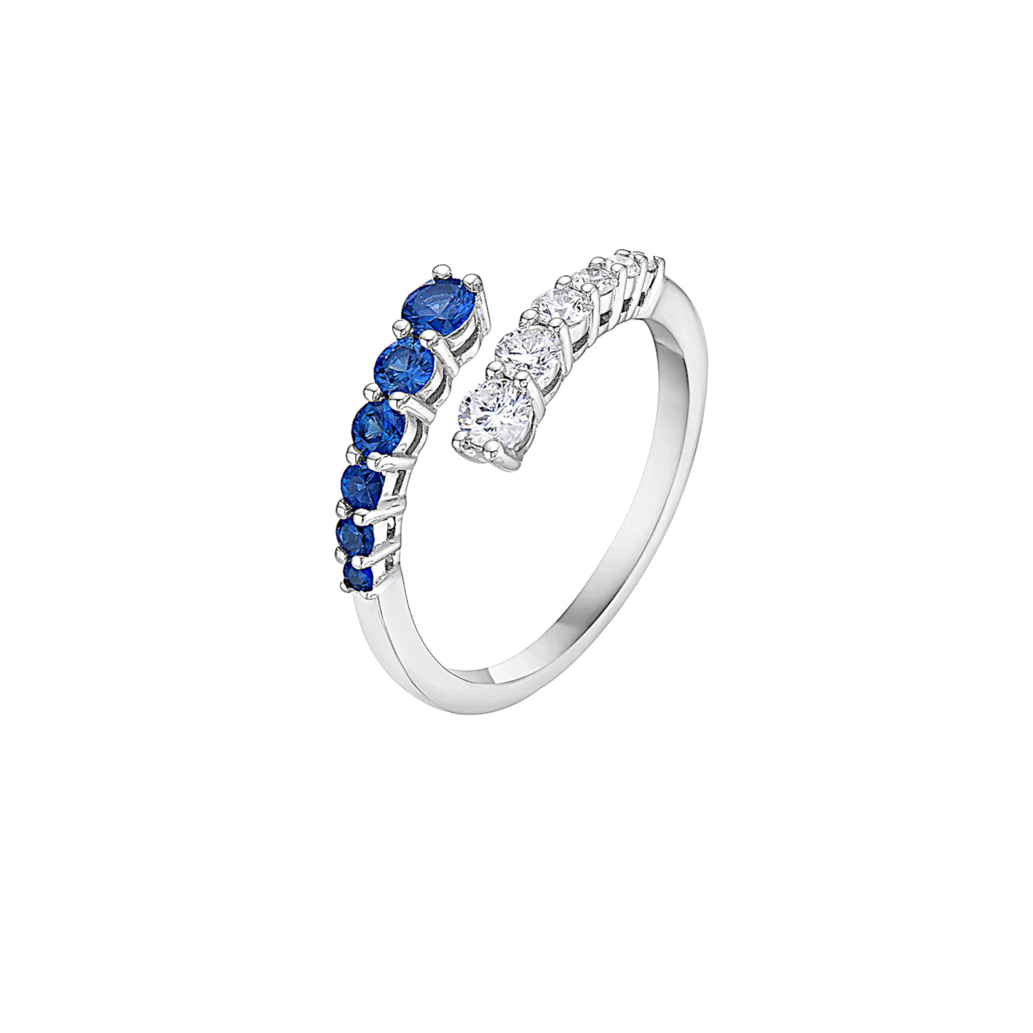 Diamond and Sapphire Ring