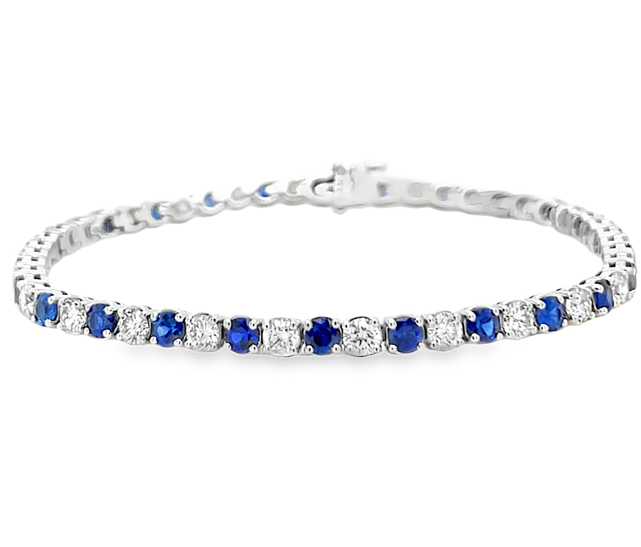 Sapphire and Diamond Bracelet