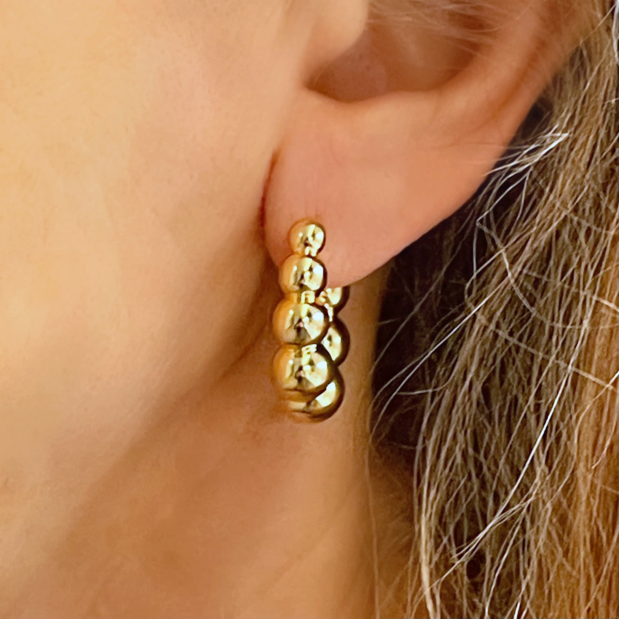 Gold Hoop Earrings