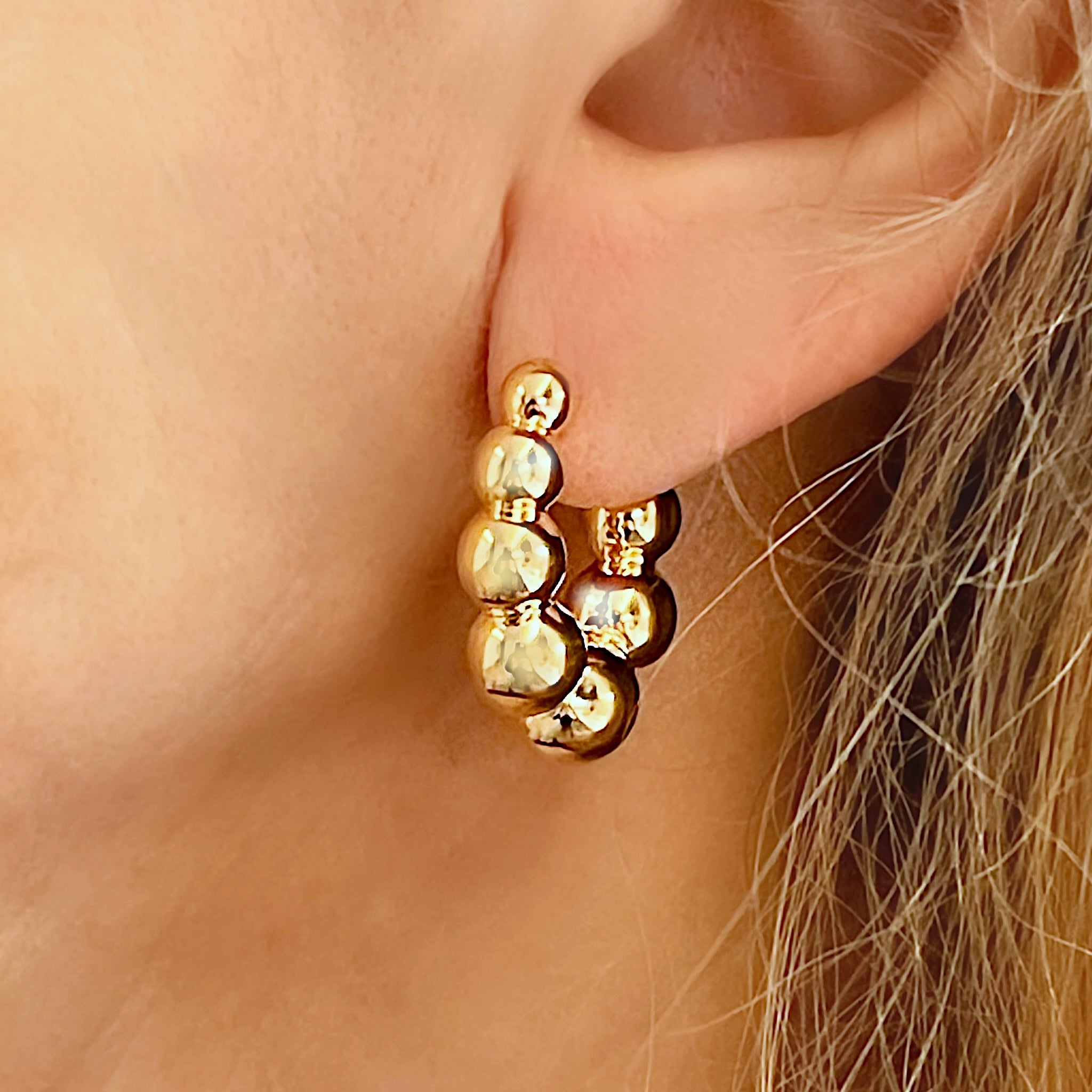 Gold Hoop Earrings