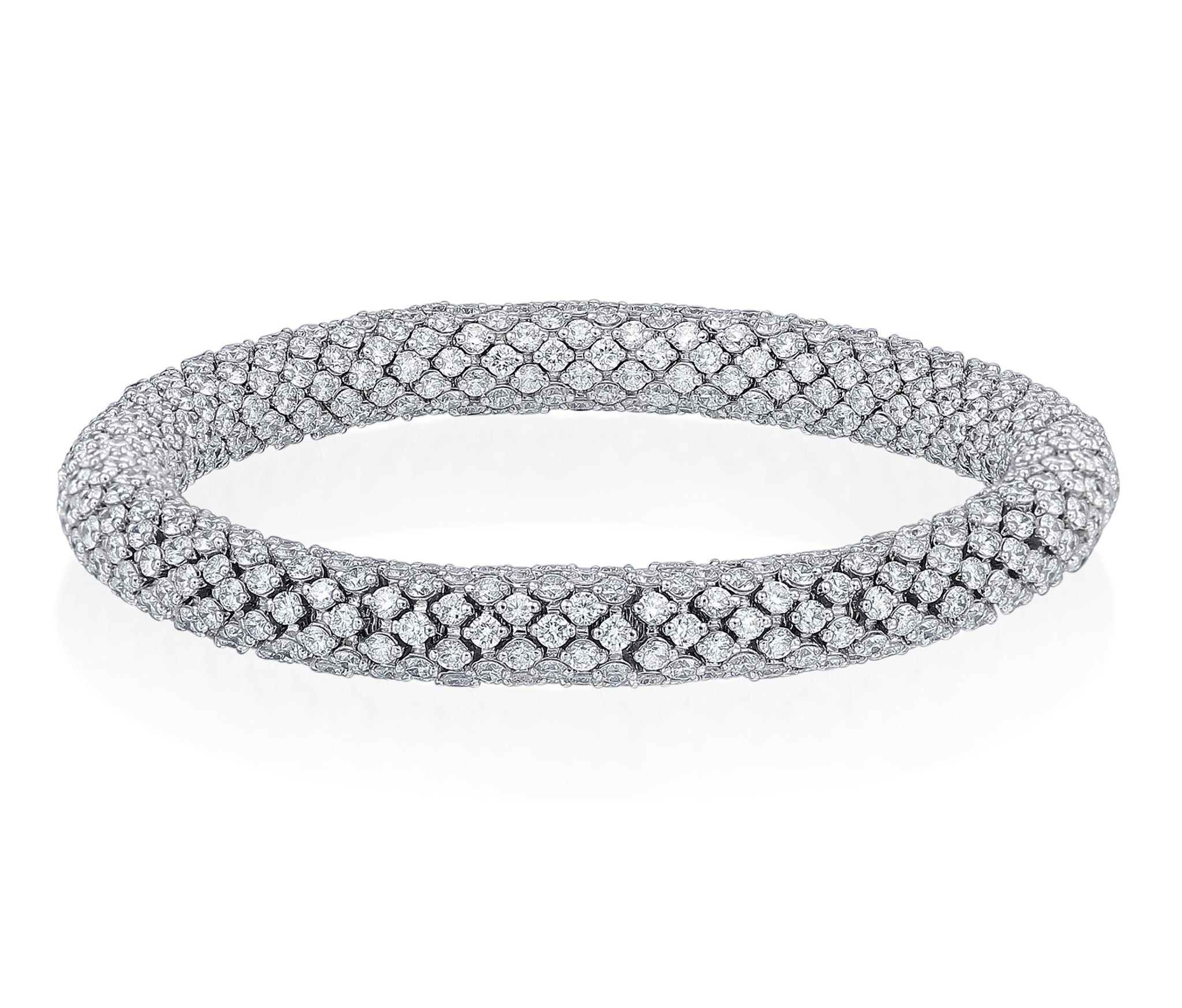 Flexible Diamond Spring Bracelet