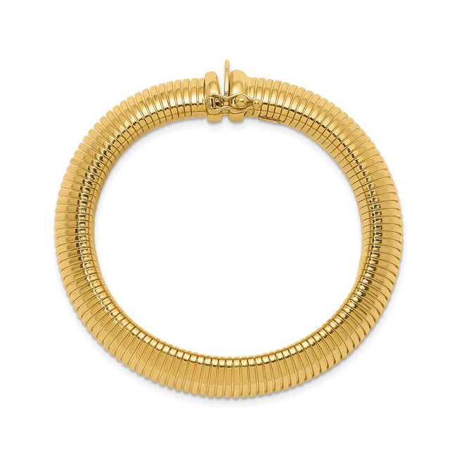 14k Gold Omega Bracelet