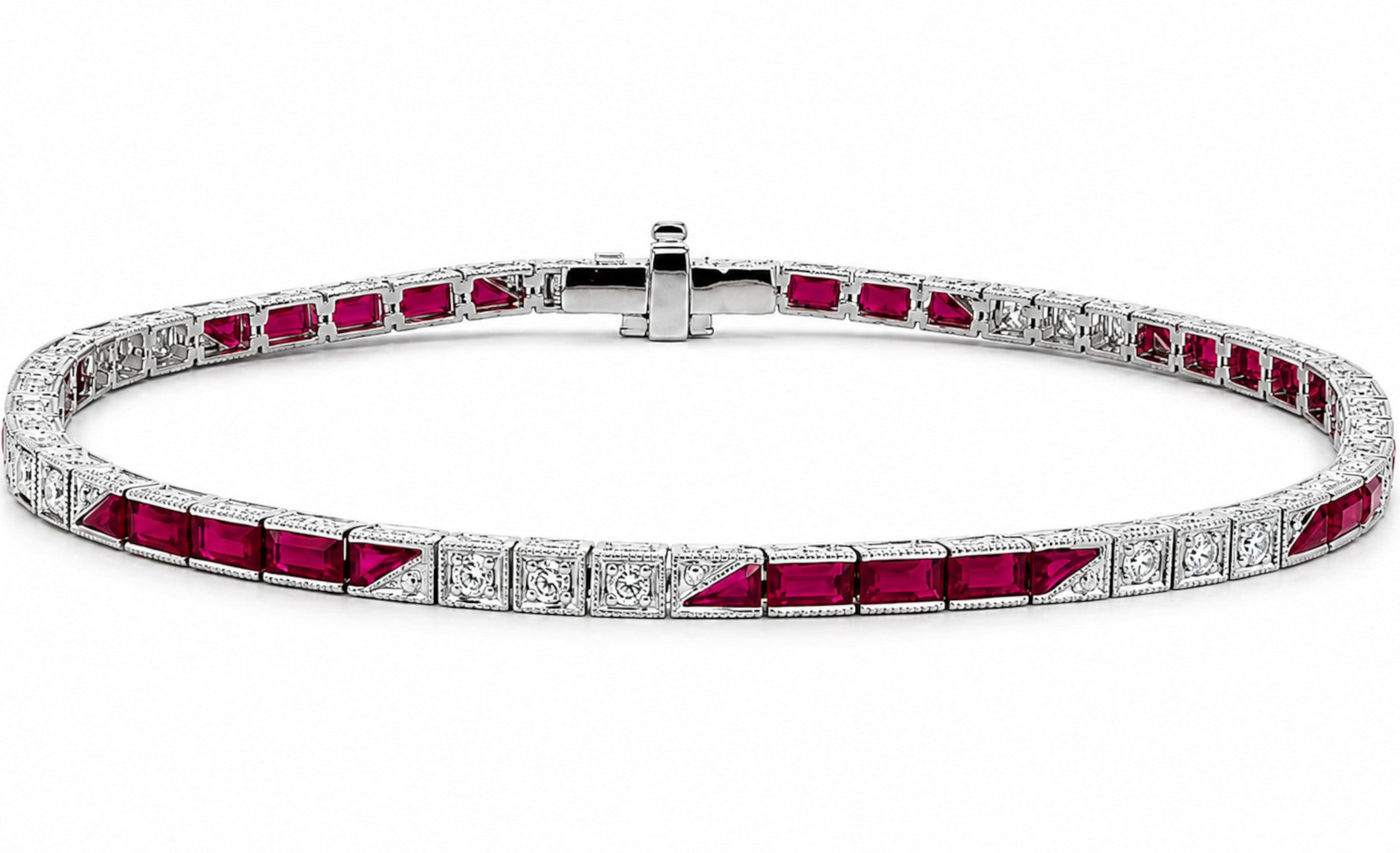 Ruby and Diamond Bracelet