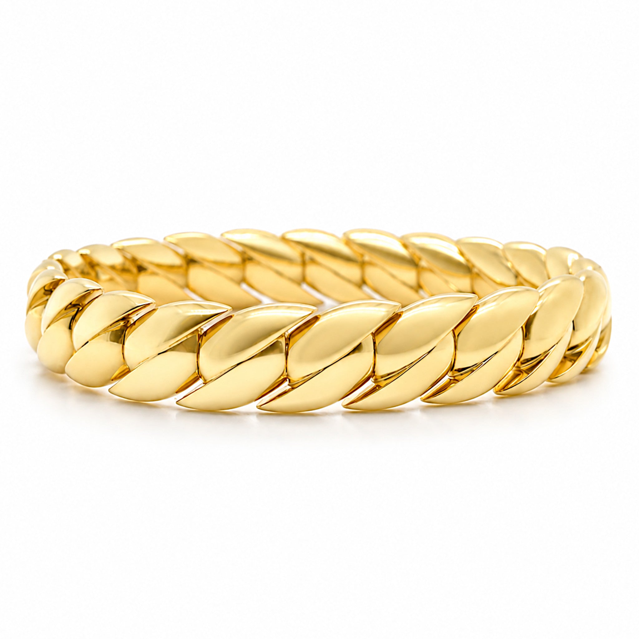 Gold Stretch Bracelet