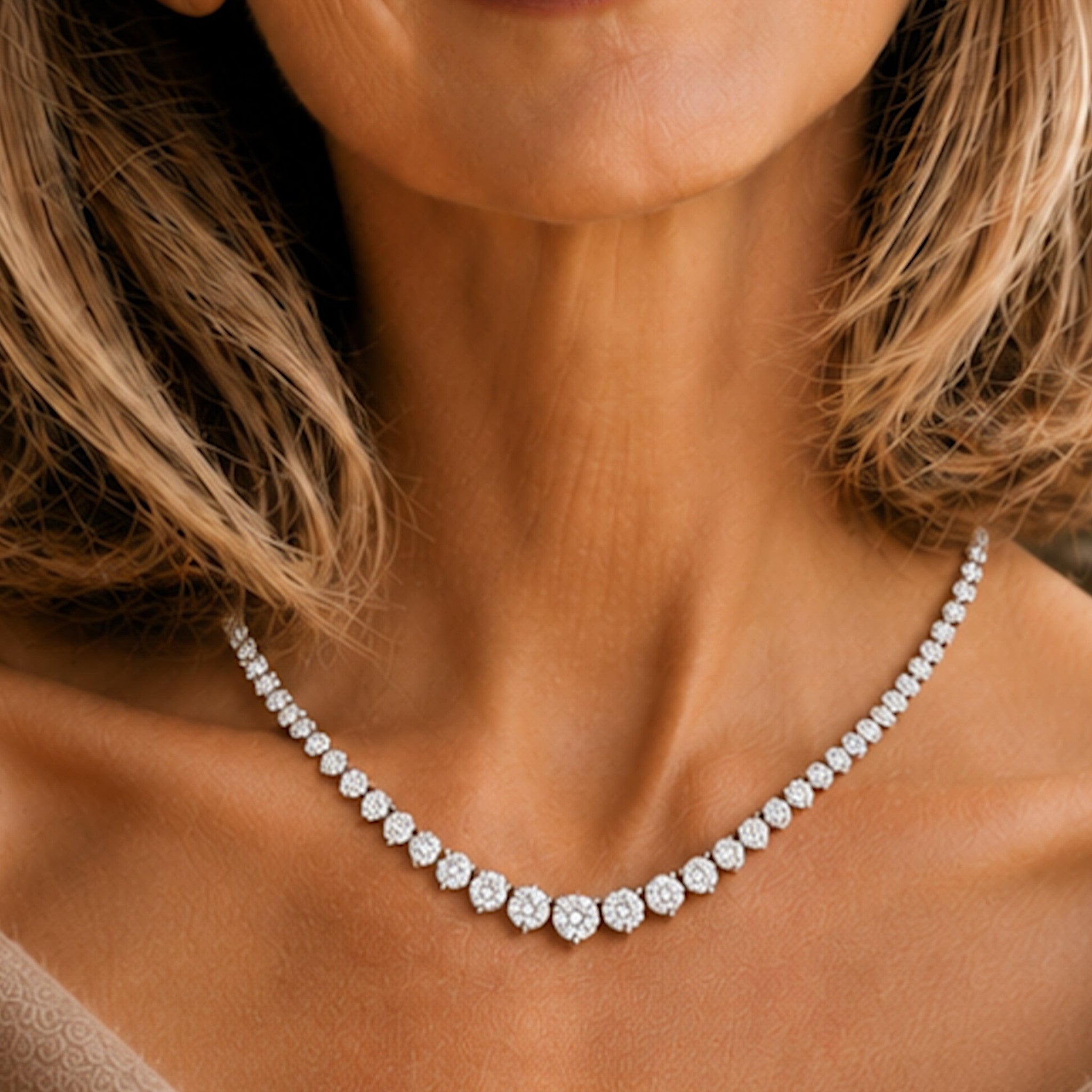 Diamond Riviera Necklace