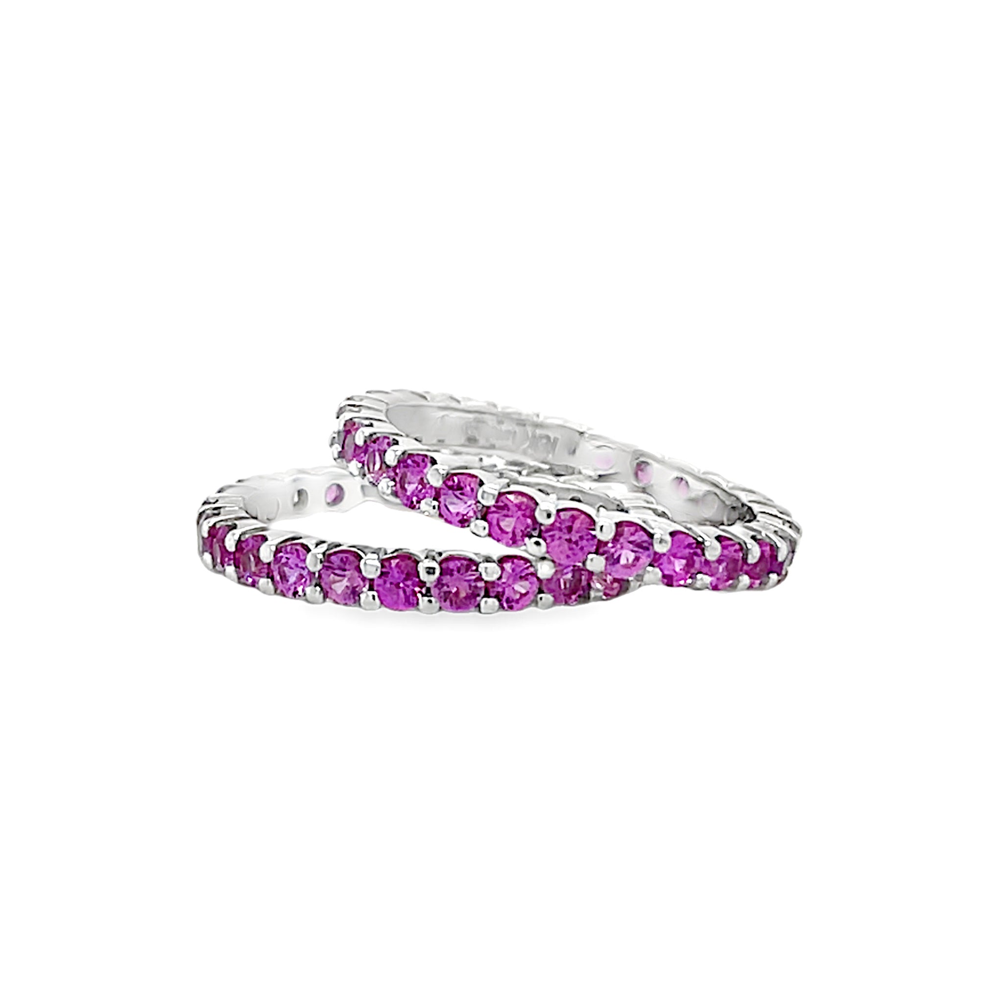 Pink Sapphire Band